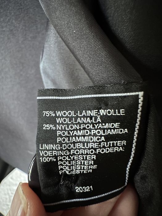 Vand palton lana negru C&A marimea M