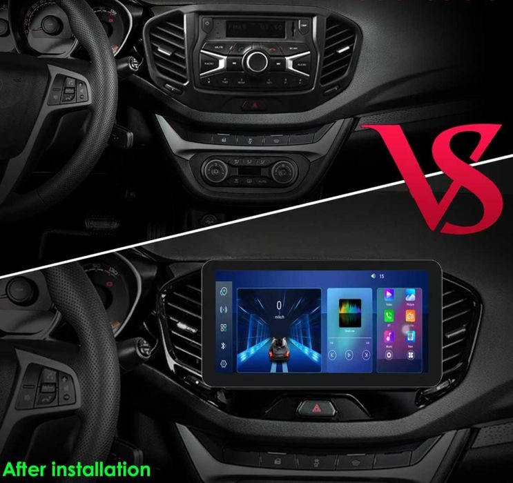 LADA VESTA CROSS SPORT 2015 - 2019 9" Андроид навигация, 9546