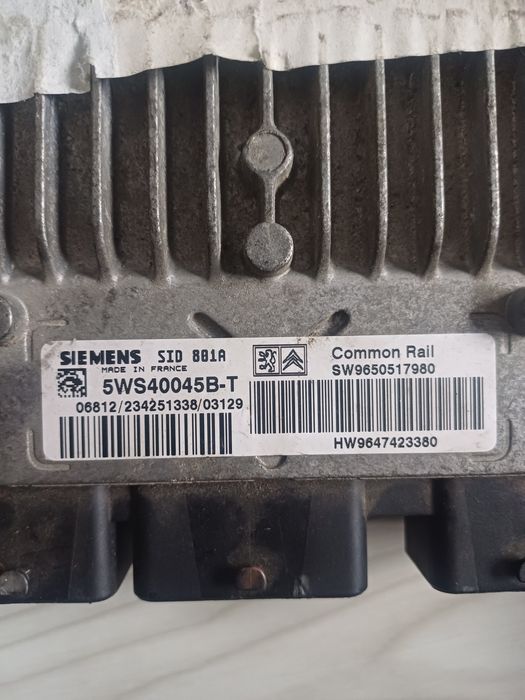 Calculator ECU Siemens Peugoet 307