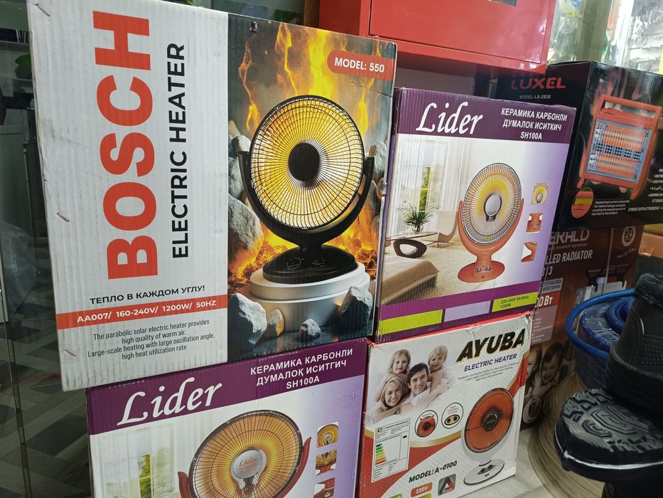 Печка фен тепловая пушка тепловентилятор обогреватель иситгич