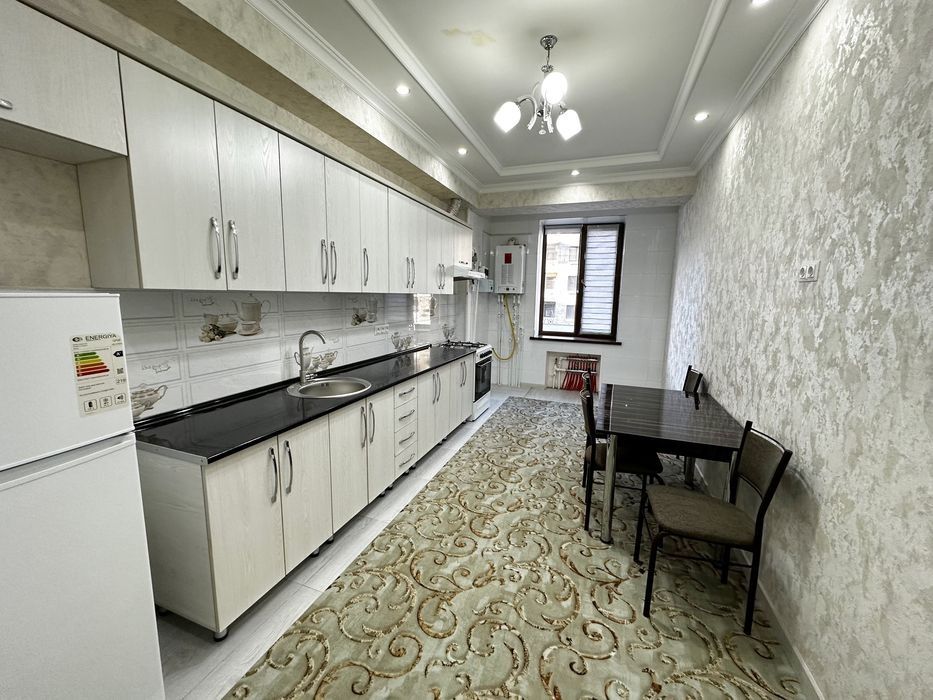 Аренда 3х ком. Евро КВ. 120м² Сергели-7 ЖК. ГРИН ХАУС (Метро-3 ))