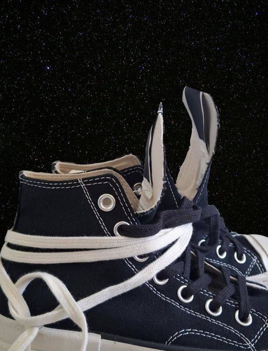 Converse × Rick Owens - dbl drkstar