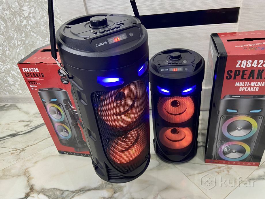 БЕПУЛ Доставка,Янги bluetooth Караоке Колонка ZQS4239 (42см)+Микрофон