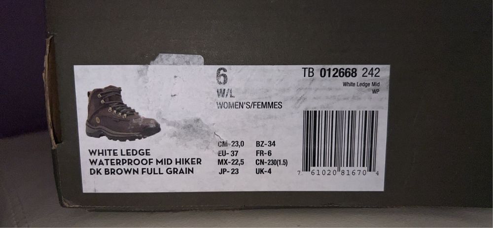 Bocanci drumeție damă Timberland