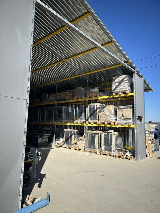 Construim hale metalice pe structură de rafturi metalice industriale