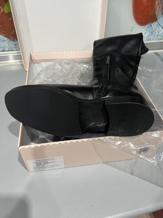 Кожени чизми Aquamarine