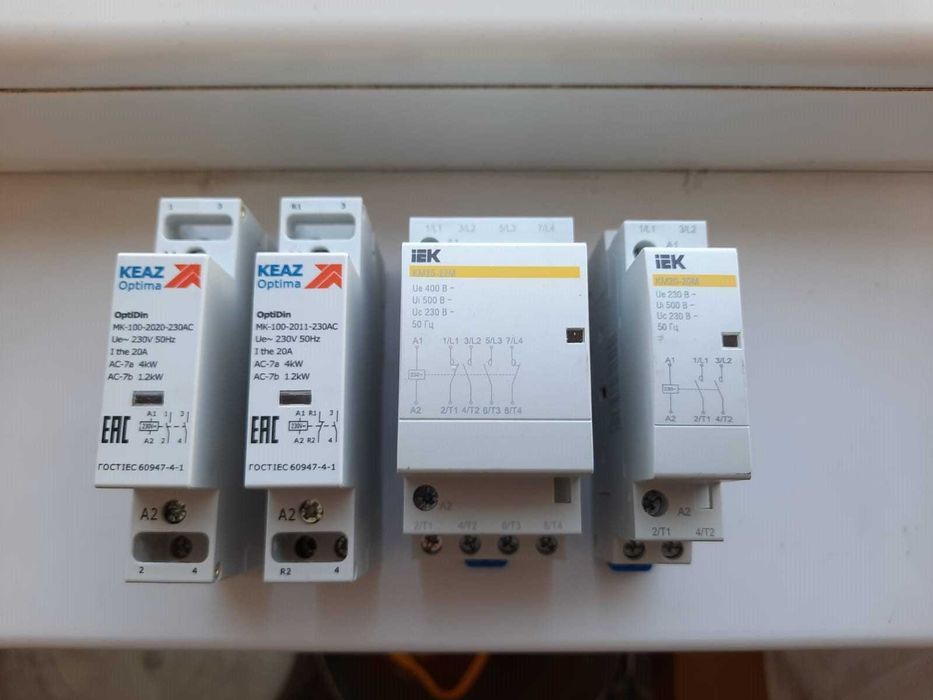 Контактор модульный IEK, КЕАЗ