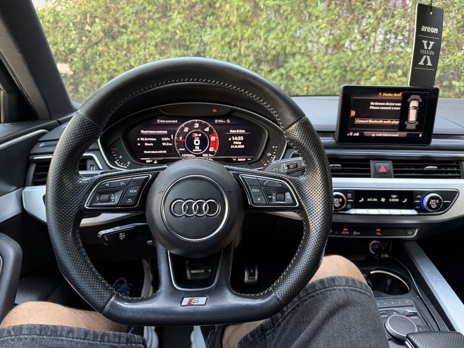 Audi A4 B9 ULTRA 2.0 TDi 2017 EURO 6 Automat Stronic 7+1 ceasuri plasma/interior Full S-line