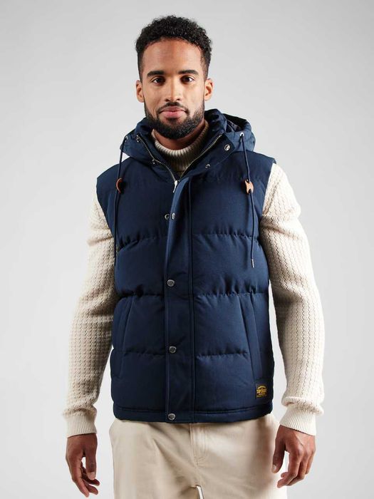 Vestă barbati SUPERDRY Bleumarin L