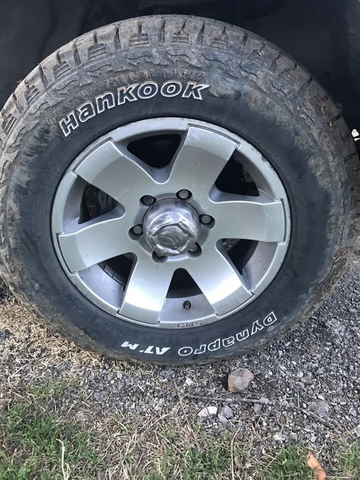 Пластмасово корито/леген и гуми джанти