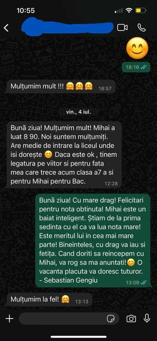 Meditații Matematică – Clasele 5-8 si pregătire Evaluare Națională