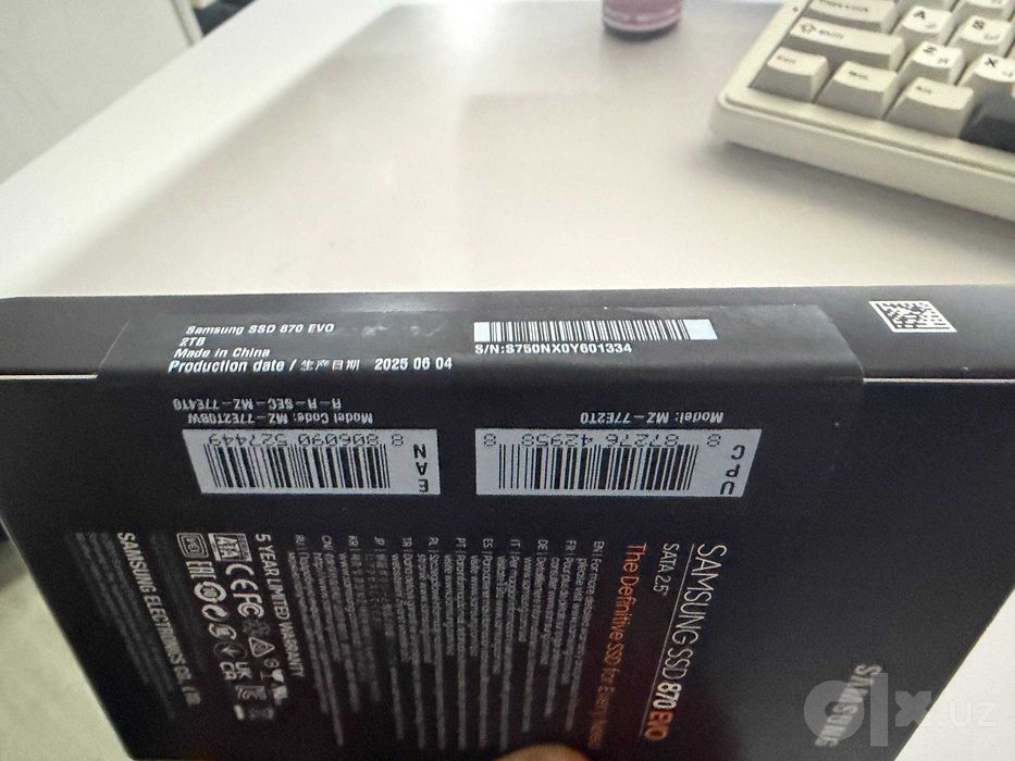 Samsung 870 EVO 2TB SATA 2.5 Новый запечатанный