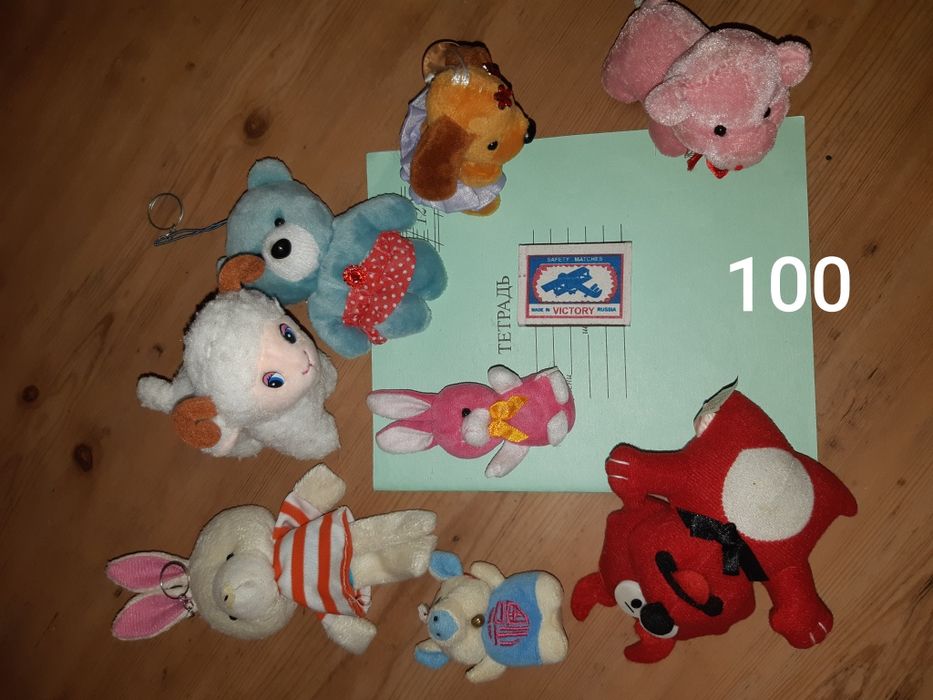 Мягкие игрушки разные