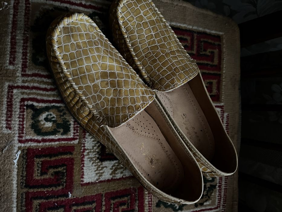 Туфли кожаные лаковые