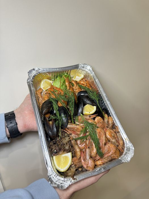 Морепродукты, раки, крабы