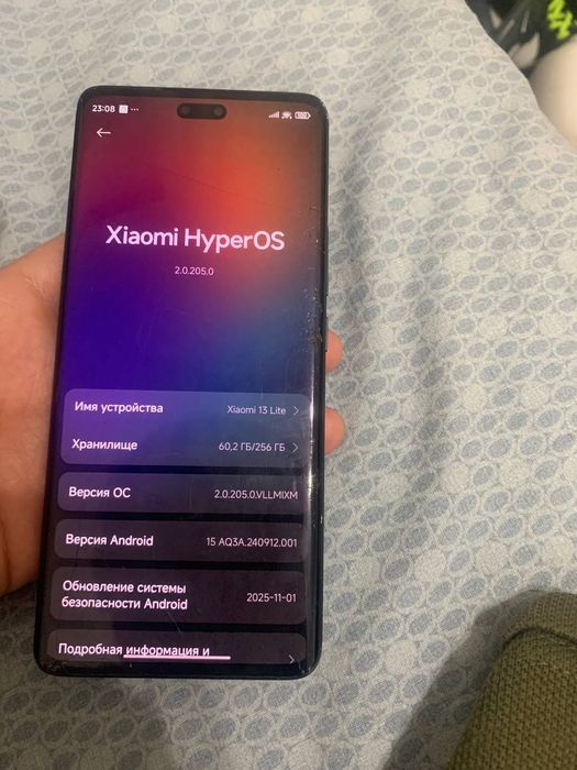 Xiaomi Mi 13 lite 5g 256/8