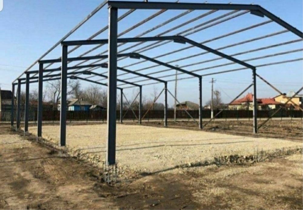 Executam hale metalice acept auto la schimb