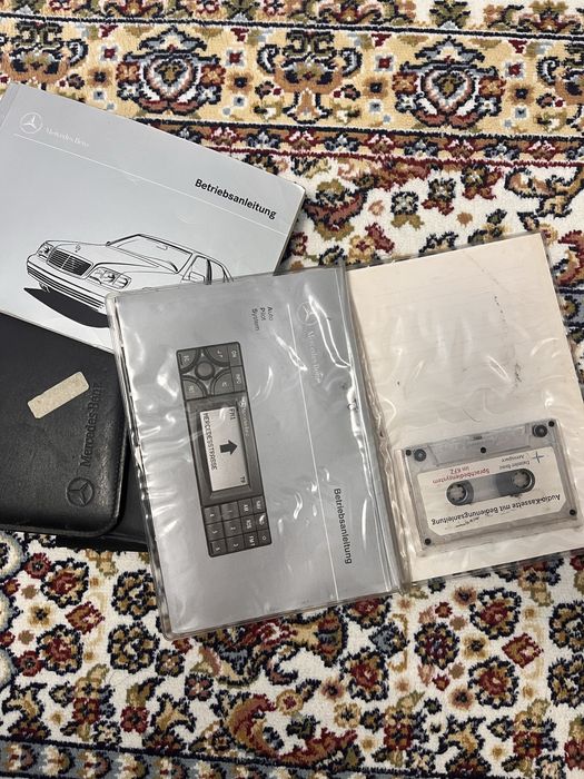 Аудиокассета Mercedes W140