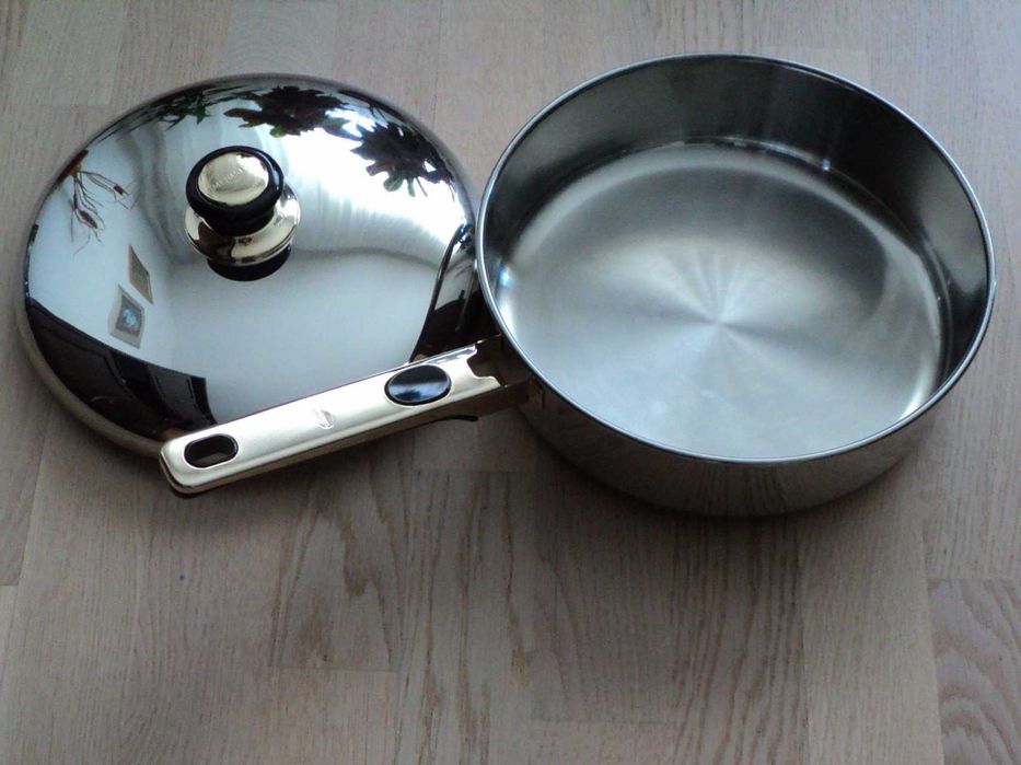 Tigaie inox MENASTYLE abs. noua, fund multistrat cu rezilienta termica