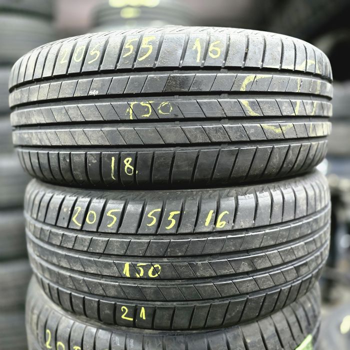 2x 205/55/16 VARA BRIDGESTONE Stare excelentă