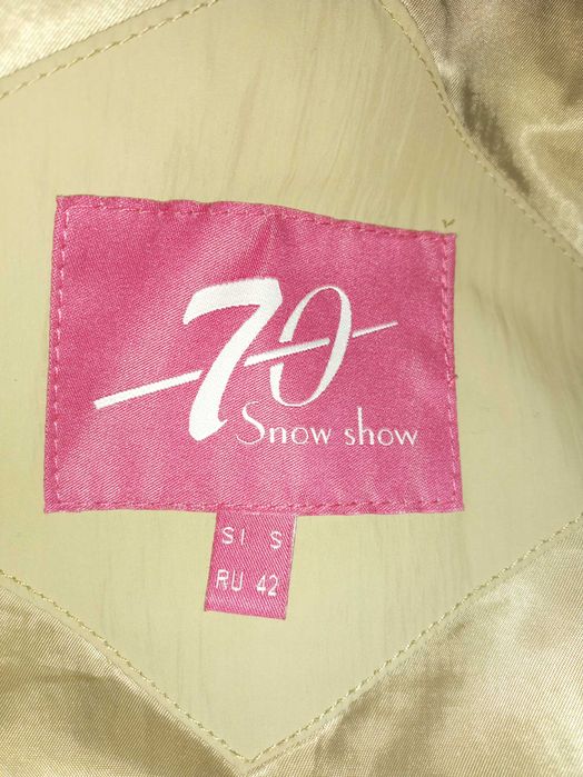 Куртка-пуховик, оливкового цвета