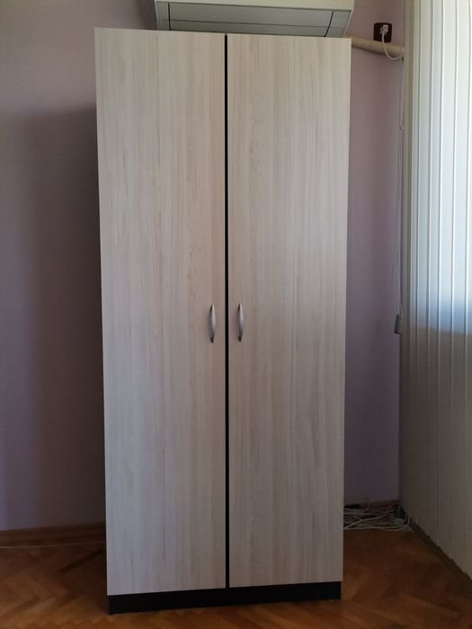 Комплект спално обзавеждане - Приста+матрак 140/200/+гардероб+скрин/