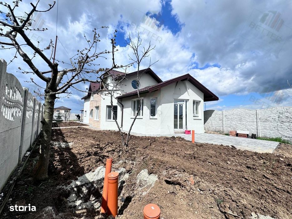 Casa Individuala - 6 Camere - Comuna Berceni - Teren 550 mp