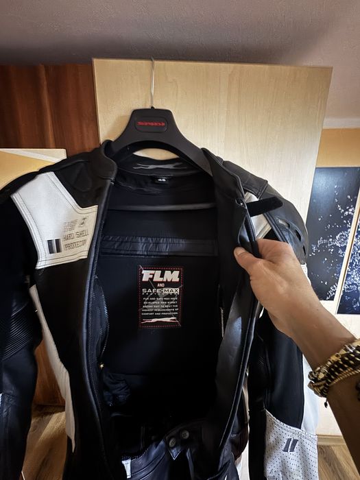 Costum din piele moto FLM