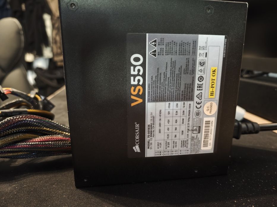 Sursă PC Corsair Vs550 550w ATX