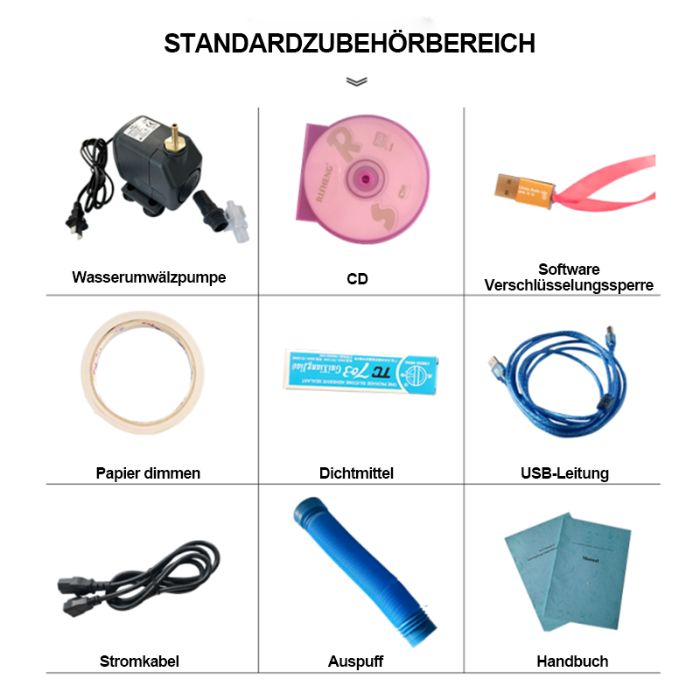 CO2 лазер за гравиране и рязане K40 40W + Обучение