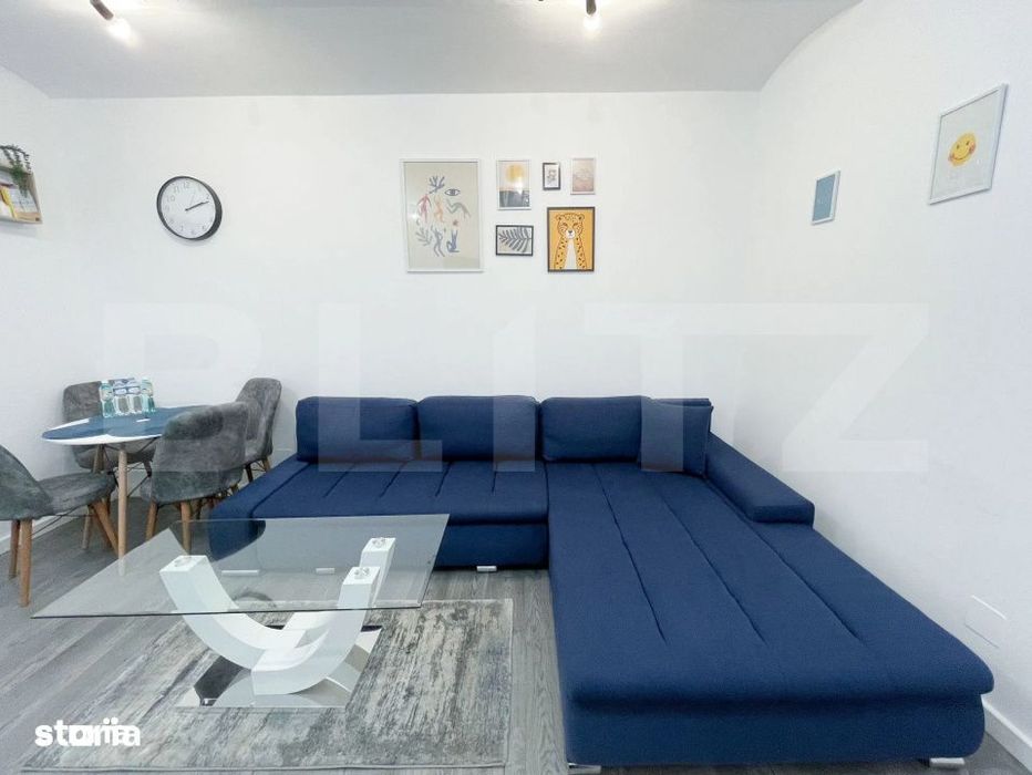 Apartament cu 2 camere, 50 mp, pet friendly, zona Centrala