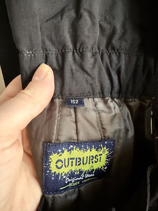 Salopeta fas impermeabila unisex  - marime 152 (10-12 ani)