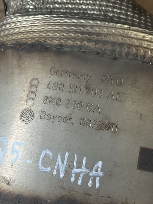 Catalizator / Filtru particule Audi Q5 A4 B8 A5 A6 C7 2.0 TDI EURO 6