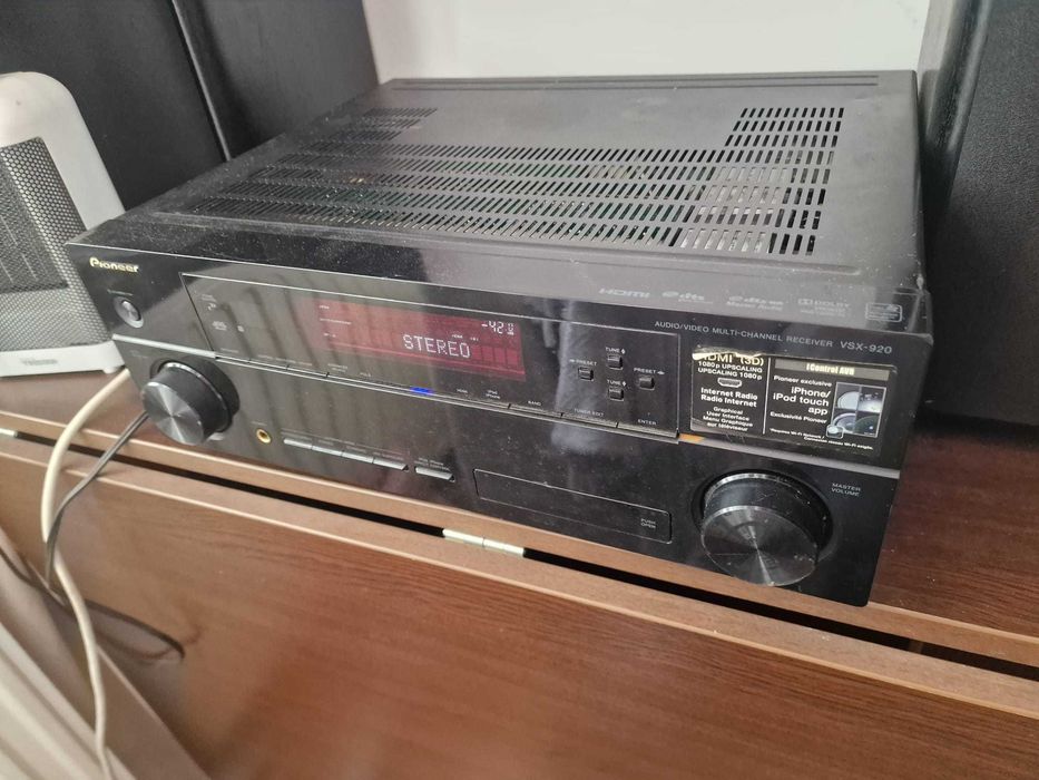 Receiver Amplificator Pioneer vsx 920 k 7.1 140w usb hdmi ipod 4k superb sunet clar puternic