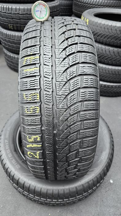 2 anvelope iarnă Nokian 215/55/17 transport inclus