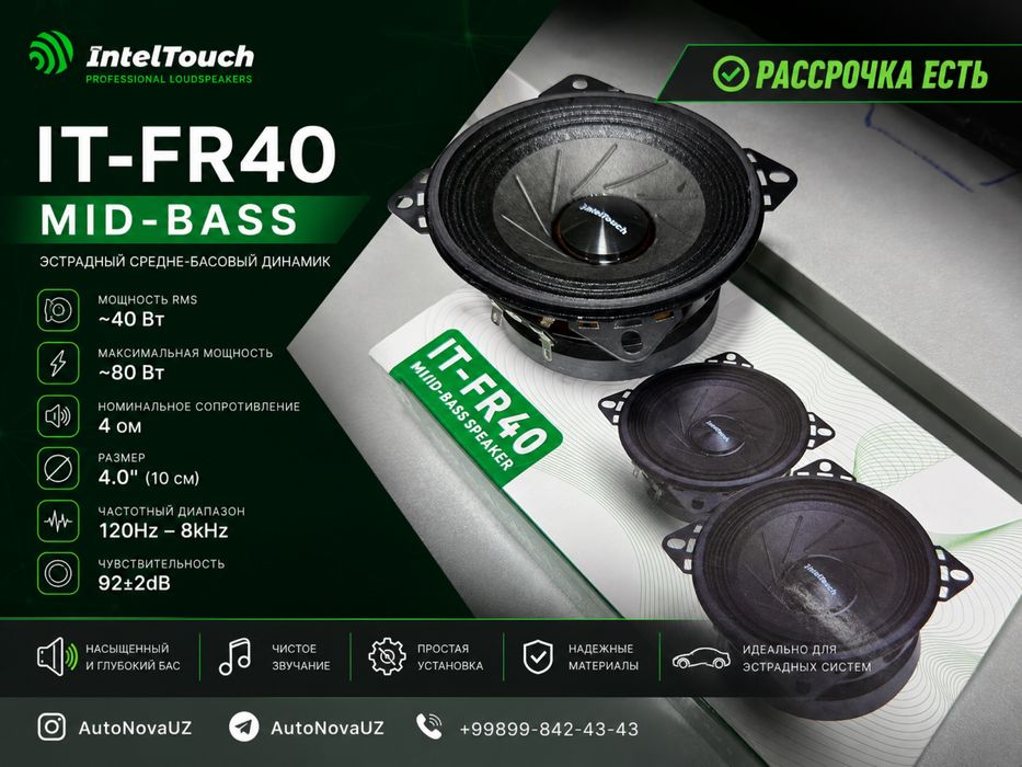 Teyes by IntelTouch Динамик IT-FR40 40Вт Naqd Nasiya
