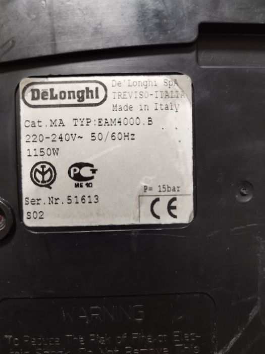 Dezmembrez Delonghi Magnifica