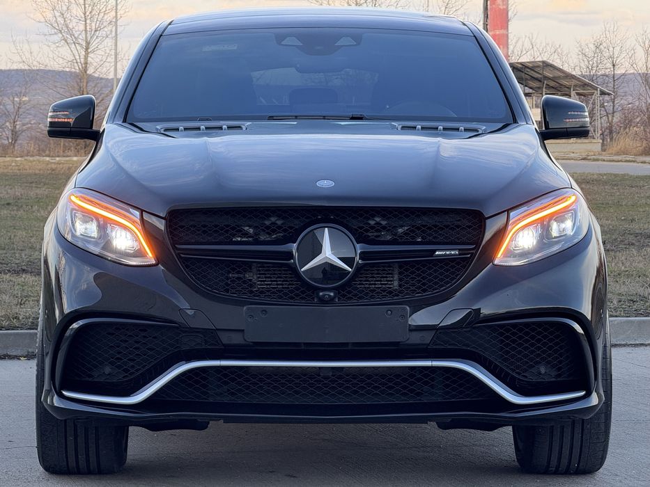 Mercedes-Benz GLE COUPE 63S 585cp AMG/ACC/Lane/Side/Pano/H&K/Vent