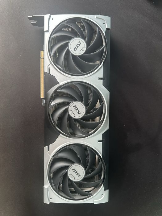 MSI GeForce RTX 5070 Ti 16G Ventus 3X OC в безупречно техническо и визуално състояние