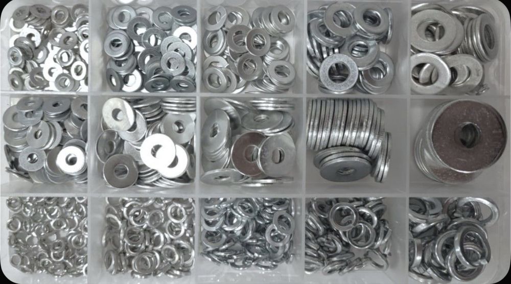 Набор прорезиненных шайб 245PCS