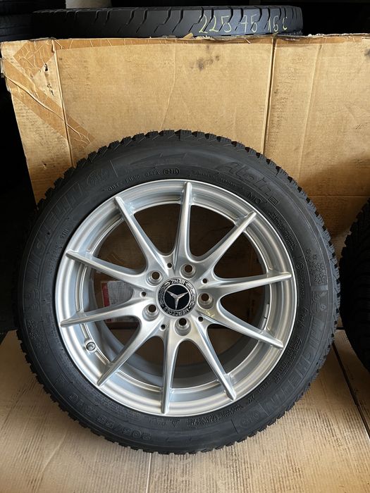 Jante NOI Mercedes A , B , C , CLA class 16 inch’ A2044015702 + anvel NOI 205/55/16 Michelin Alpin !