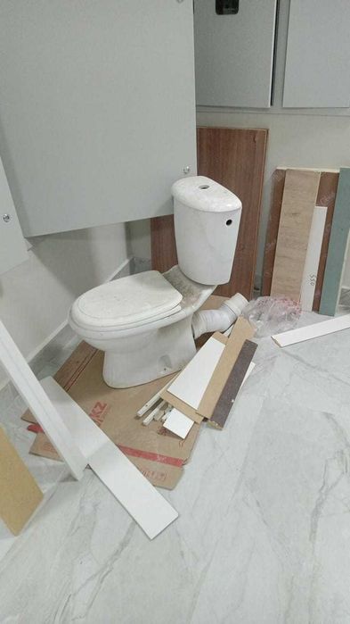 Унитаз для стройки для дома