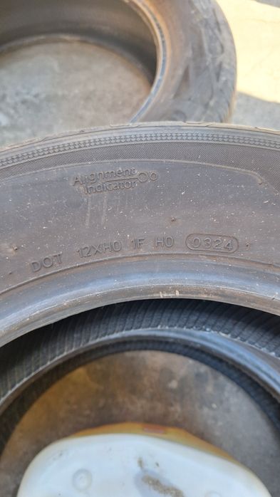 Set 4 anvelope Continental si Hankook 215 65 R17 vara dot 2024 si 2021