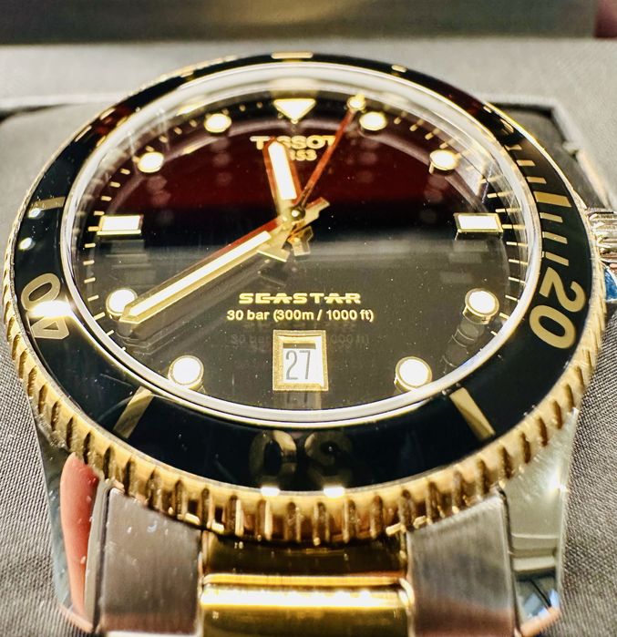 Tissot Seastar 1000 – швейцарски дайвър модел, 40 мм