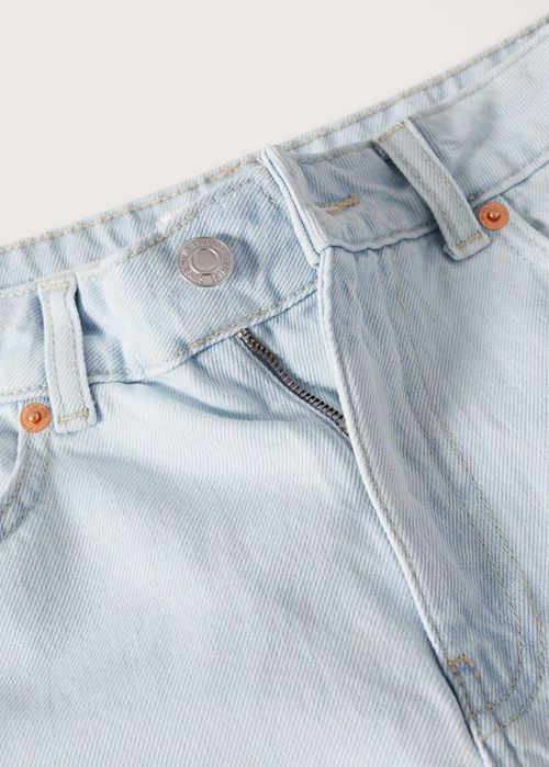 MANGO. Plus size. Джинсовые шорты Mom