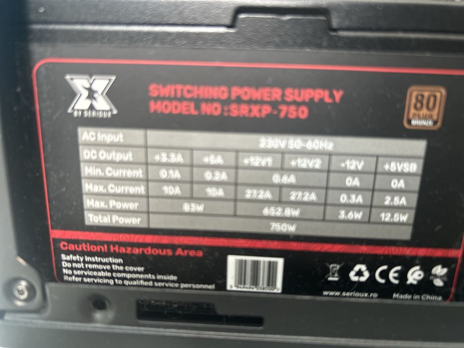 Vand gaming ps fara ram si placa video