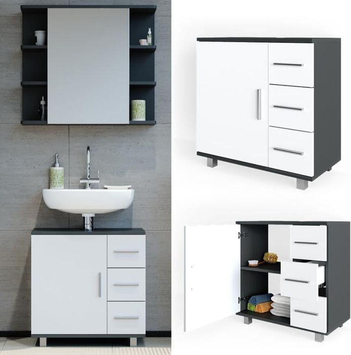 Шкаф за подмивка Vicco с 3 чекмеджета 2617