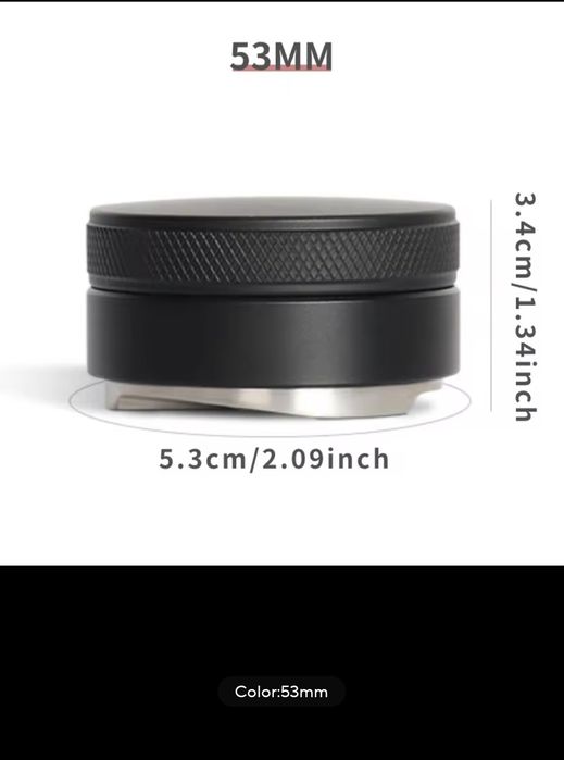 Portafiltru bottomless, dispenser si tamper 54MM