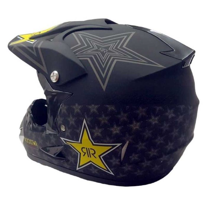 Кросова каска ROCKSTAR, Full Face, DOT, Размер: S/M - Вело, Мото, ATB