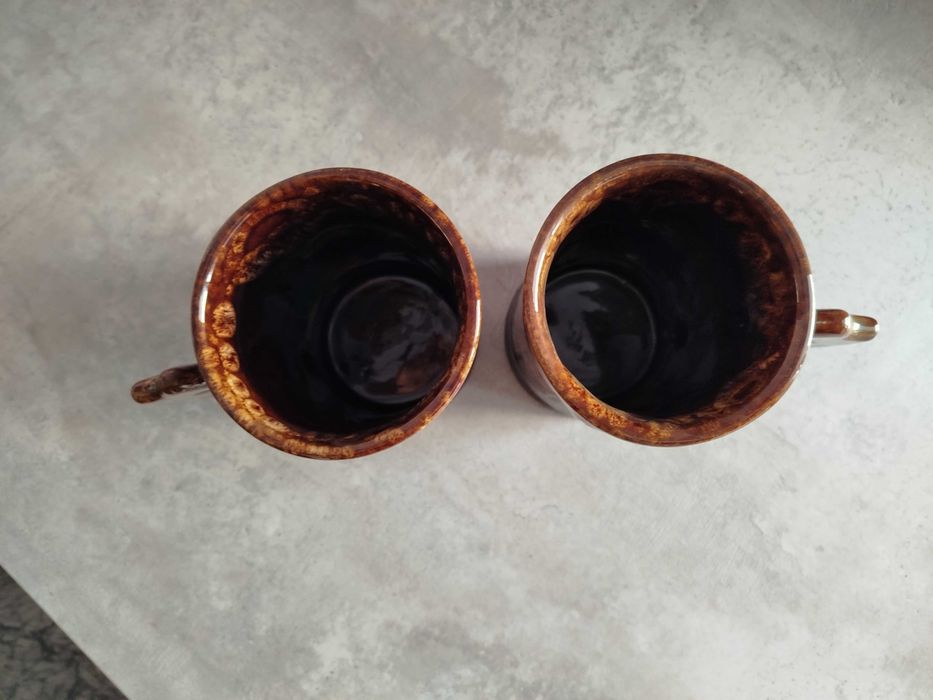 Пивные  кружки глиняные